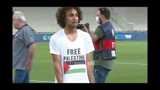 Ø¹Ù…Ø±Ùˆ ÙˆØ±Ø¯Ù‡ ÙŠØªØ¶Ø§Ù…Ù† Ù…Ø¹ ÙÙ„Ø³Ø·ÙŠÙ† Ø®Ù„Ø§Ù„ Ù†Ù‡Ø§Ø¦ÙŠ ÙƒØ£Ø³ Ø§Ù„ÙŠÙˆÙ†Ø§Ù†