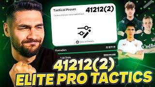 FC 25 4-1-2-1-2(2) Pro Elite Formation! Best Custom Tactics \u0026 Player Roles To Play The Meta!