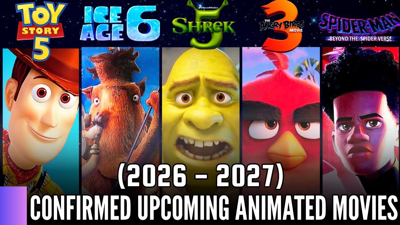 Confirmed Upcoming Animated Movies Coming Out In 2026 2027 The