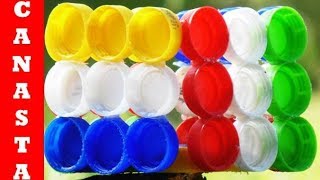 💙 MANUALIDADES Con Tapas de Botellas Plasticas /  crafts with plastic bottle caps