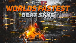 DJ Snake - Turn Down For What || Worlds Fastest 3D Beat Sync || BGMI Montage || @voltex