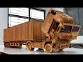 2023 Mercedes-Benz Actros Tractor Truck made of the beautiful wood by skilful Vietnamese carpenters