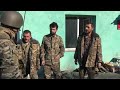 video shows prisoners of armenian forces in the hands of the azerbaijani army