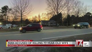 Man accused of killing wife in Johnston County