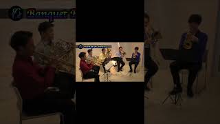 【Brass Quintet】Tokyo Boogie Woogie/Ryoichi Hattori -【金管五重奏】東京ブギウギ/服部　良一#shorts