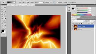 photoshop cs4 lightning effect tutorial