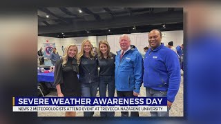 News 2 meteorologists attend Severe Weather Awareness Day event in Nashville