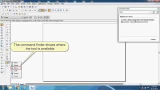 Lesson 4 - Command Finder in Solid Edge