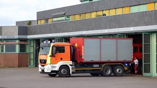 [AB-Gefahrgut | Wachausfahrt] WLF AB-Gefahrgut BF Salzgitter Wache 1 auf Einsatzfahrt