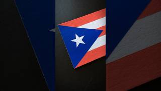 PUERTO RICO 🇵🇷 Flag Drawing #caribbean #flags #posca