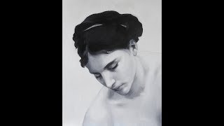 GRISAILLE UNDERPAINTING, Learning glazing from Bouguereau, grisaille technique, oil painting