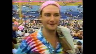 Bob Dylan Tom Petty Grateful Dead - Akron 7/2/86 - WAKR News report