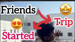 Friends Trip started🤩 | Gandhinagar to Dwarka❤️| only masti 🤩