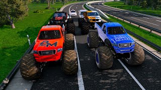 Epic High Speed CRAZY Monster Truck & Car Crashes #013 Random Car Crashes