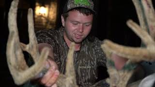 Season pass holder Tanner hammers a 165+ inch full velvet buck | 2021 Kentucky Velvet Opener