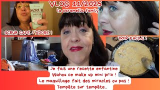 VLOG 11/2025/Cette RECETTE est ENFANTINE mais😋/Le MAKE UP fait des MIRACLES... ou PAS 😏/J'adore ! 🤓