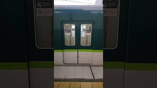 【2024.02.17】京阪電車7200系(7201F)第1編成車両のドア開閉。中書島駅