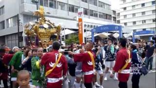 2011年　横浜西区　水天宮平沼神社例大祭神輿渡御（横浜駅東口）