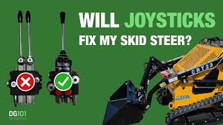 Chinese Mini Skid Steer Spool Valve Fix / Joystick Upgrade (CRT-23)