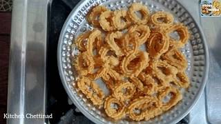 வெண்ணெய் முறுக்கு /butter rings | In Tamil | Kitchen Chettinad.