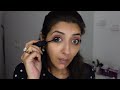 easy makeup with bright lips sreenanda shankar