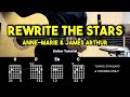 Rewrite The Stars - Anne-Marie & James Arthur | Easy Guitar Tutorial For Beginners (CHORDS & LYRICS)