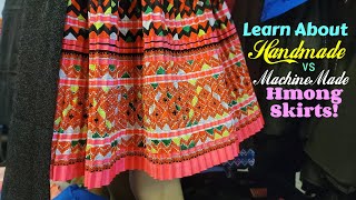 How to Identify Handmade vs Machine Made Skirts | Hmong Skirts