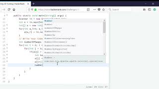 Day 20: Sorting | HackerRank | JAVA