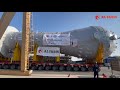 Transporting 2 massive Gas Phase Reactors