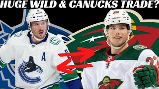 Huge NHL Trade Rumours - Huge Canucks & Wild Trade? NYR, Sharks, Injuries + More