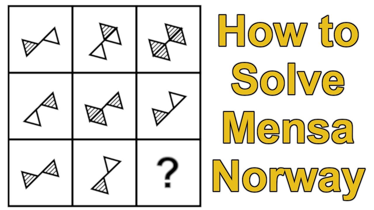 Mensa Official Iq Test