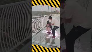 Broken Glass of China Glass Bridge #shortsvideo #viralvideo