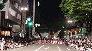 粟津おすえべ花吹雪 YOSAKOIソーラン日本海百万石会場１日目