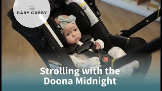 Strolling with the Doona Midnight | The Baby Cubby