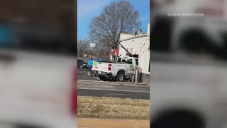 Woman charged for crashing into Biscuitville with U-Haul truck