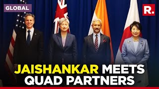 Jaishankar Arrives In Us As Quad FMs Reaffirm Commitment To Uphold Principles Of UN Charter