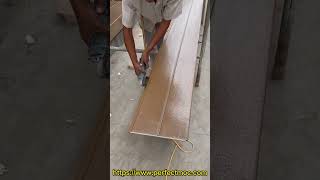 install decorative insulation wall panels  #exteriorpanel #16mmmetalsiding #drywall #diy