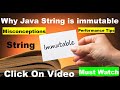 What is String? Why String is Immutable in Java | What is an immutable object | Core Java Interview