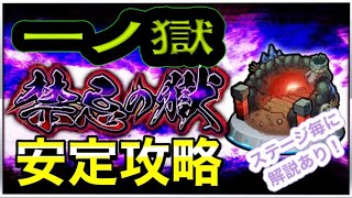 【モンスト】禁忌1ノ獄攻略