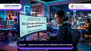 Day 20 Website Deployment Explore Vercel Features Svnit Pantech