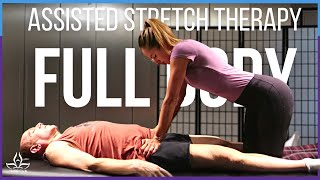 Full Body Assisted Stretch Therapy | Resistance Stretching Routine for Flexibility & Pain Relief