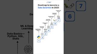 Roadmap to Become a Data Scientist in 2025 for Beginners!