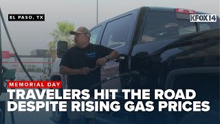 Memorial Day travelers hit the road despite high gas prices, focus on family time
