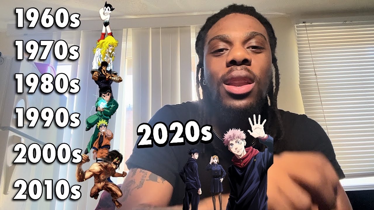 Babbling About Anime Decades Ranked Youtube