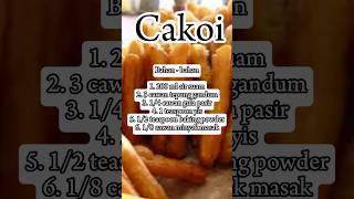 Cara buat kuih cakoi #kuih #bazar #berbukapuasa #makan #masak #pasarmalam #ramadan #resepi #menu