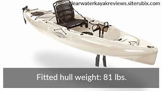 Hobie Mirage 180 Outback Kayak Ivory Dune Clearwater Kayak Review