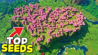 TOP 6 Minecraft 1.20 Seeds | CHERRY BLOSSOM Edition!