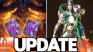 New Update Brings Auto Battles \u0026 Hearthstone events