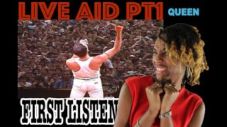 FIRST TIME HEARING Live Aid- Queen- Full Set HQ PT1 | REACTION (InAVeeCoop Reacts)