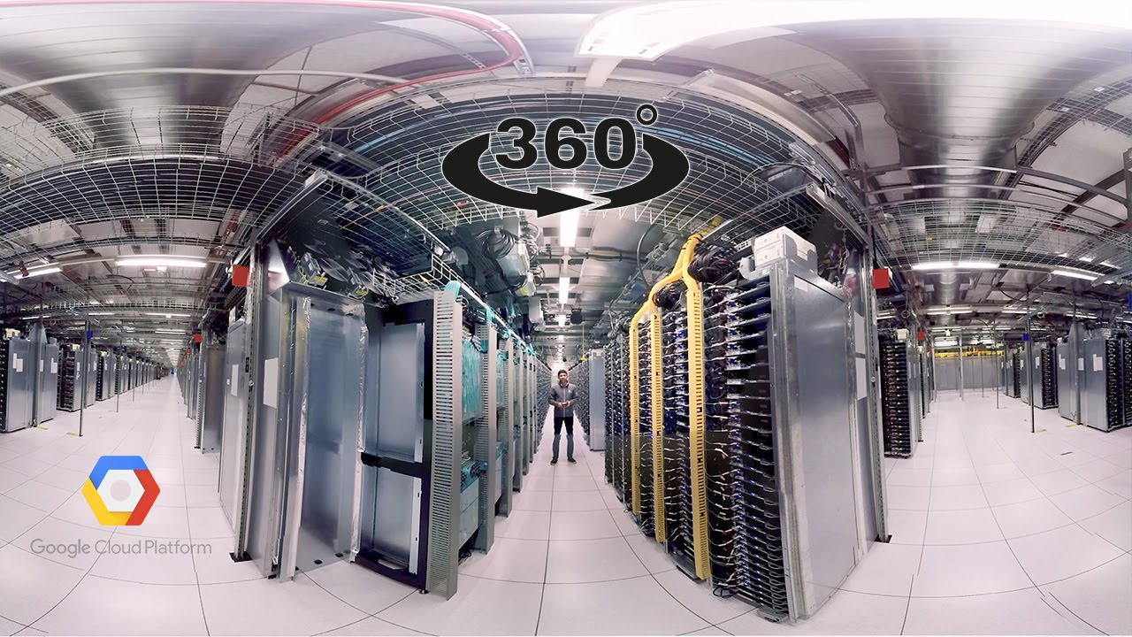 Google Data Center 360 Tour Youtube